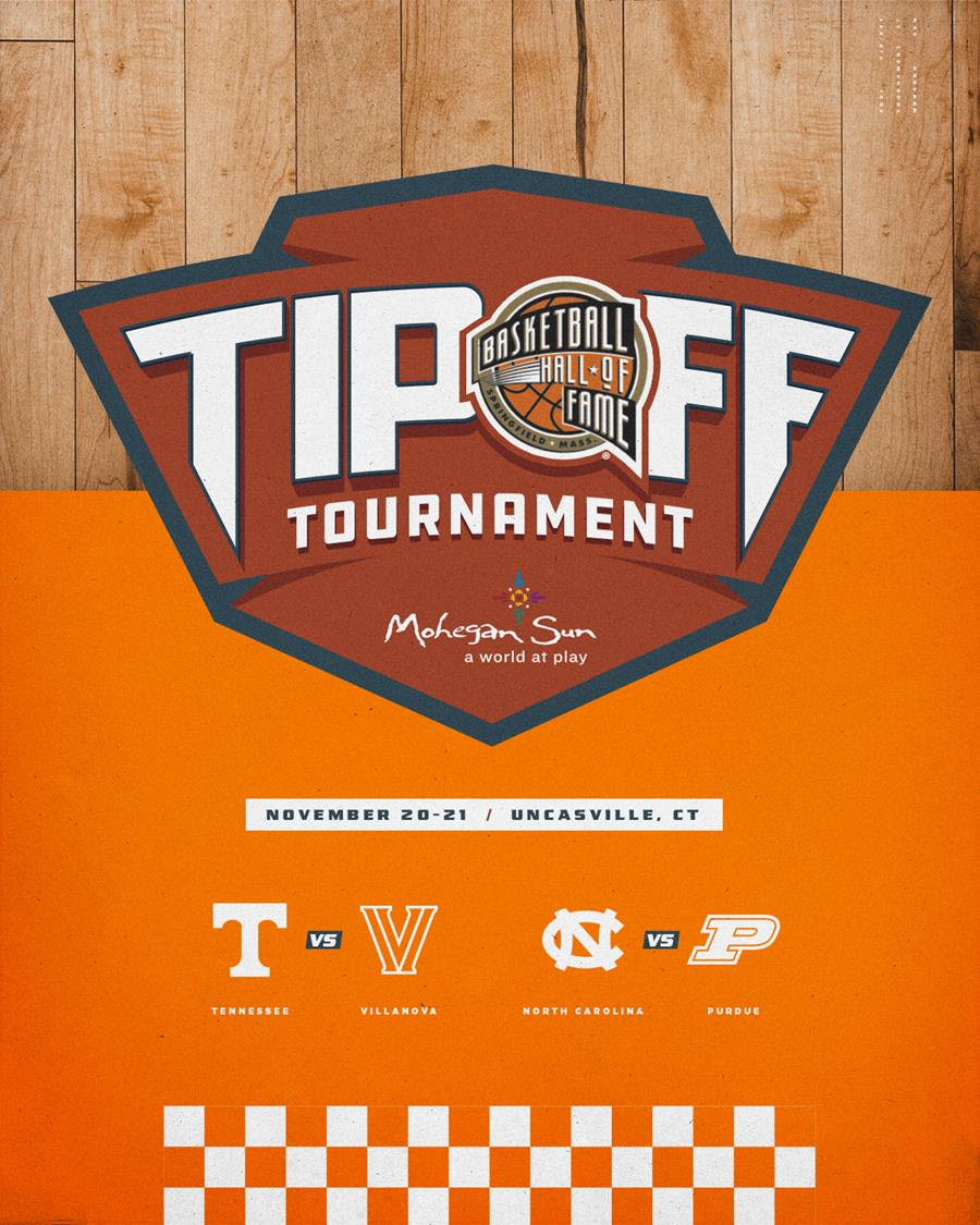 Vols to Face Villanova at Hall of Fame TipOff WIVKFM