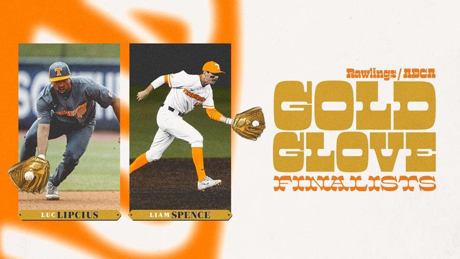 Lipcius, Spence Named ABCA/Rawlings Gold Glove Finalists WIVKFM